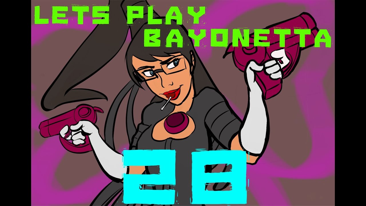 Lets Play Bayonetta Hard Mode PT28: Rocket powered flight
