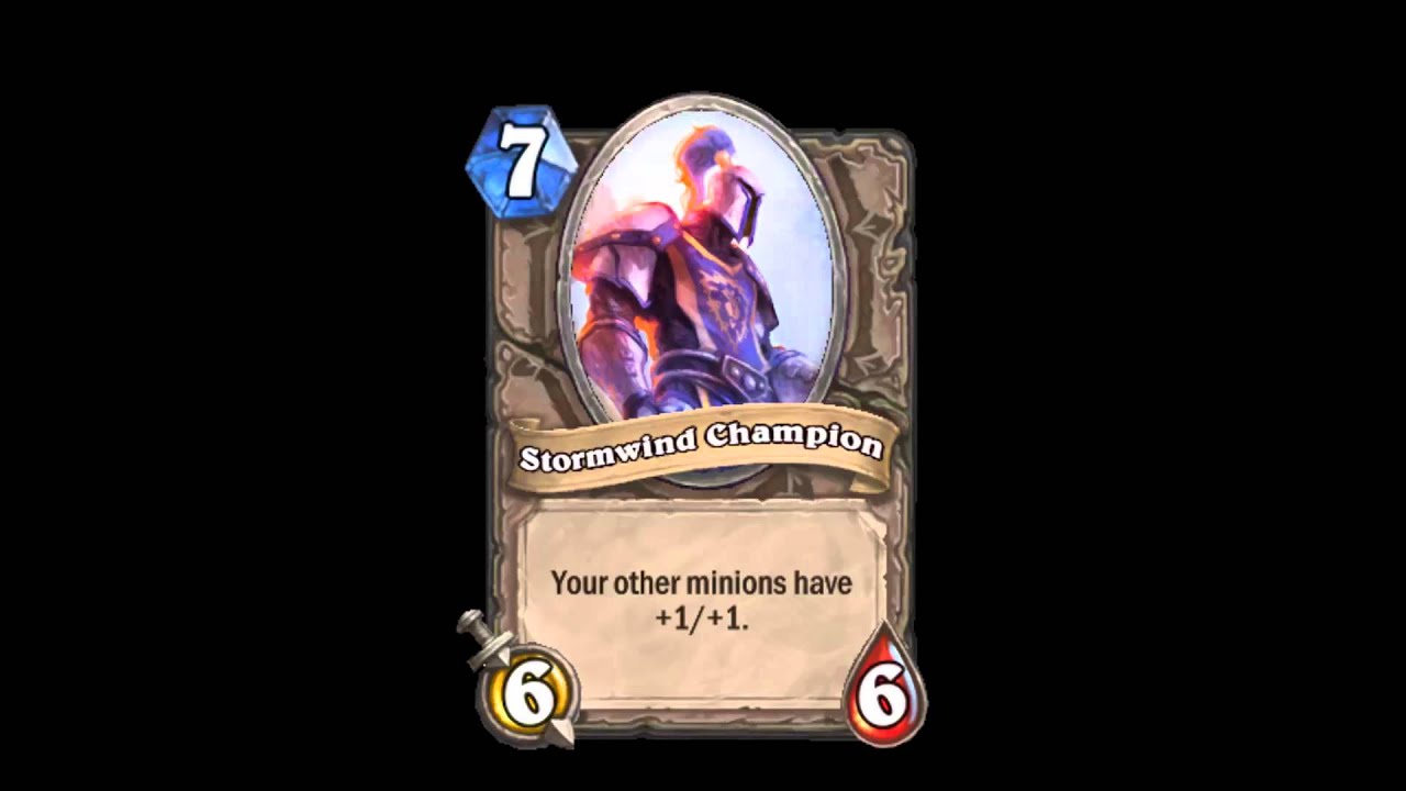 Stormwind Champion Quotes PL - Hearthstone
