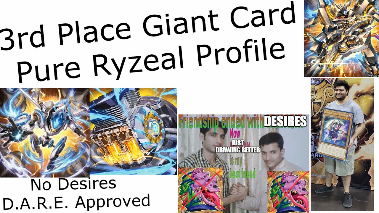 3rd place Giant Card Pure Ryzeal profile YCS Anaheim - YouTube