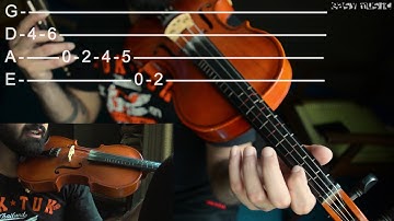 How to play F# minor scale on violin | Easy Music Tutorials