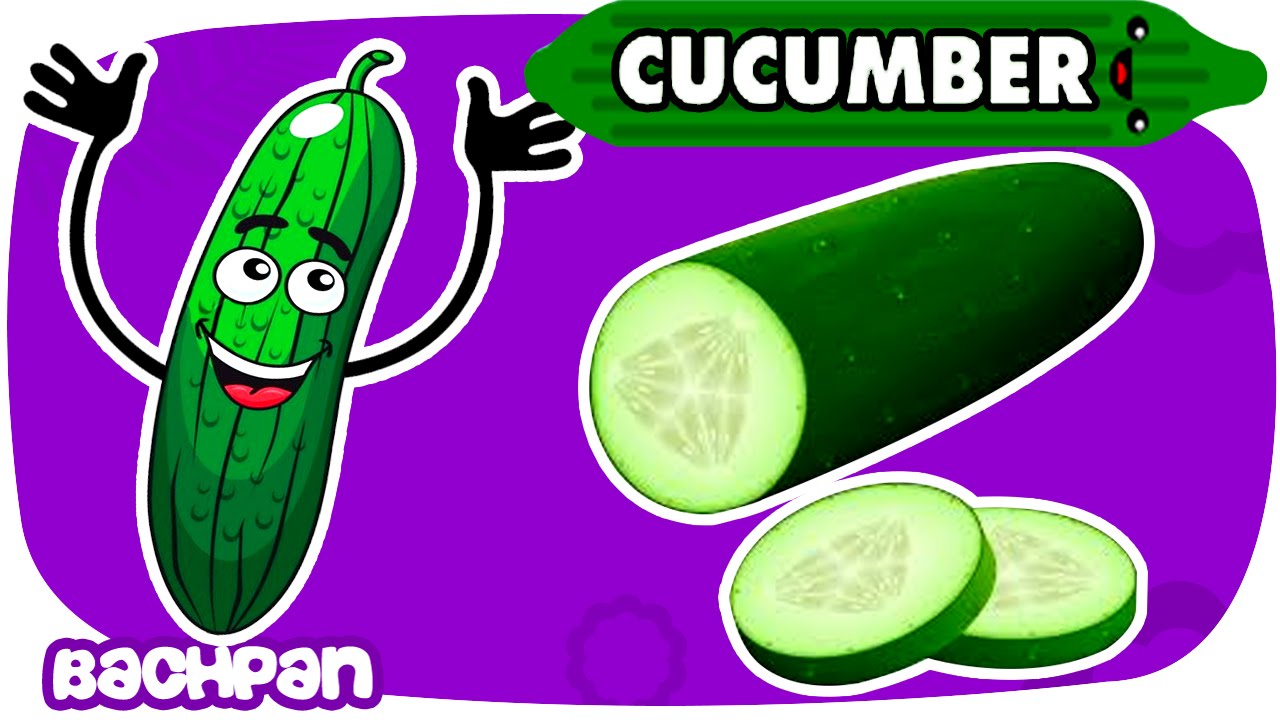 Learn Vegetables Cucumber Vegetable Rhymes For Children Bachpan