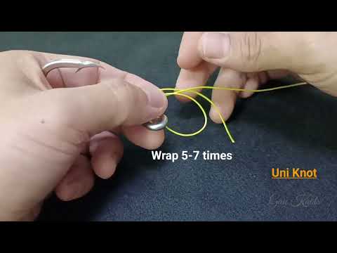 Uni Knot 99% Anglers are Using this Knot🪢 Something you must Learn