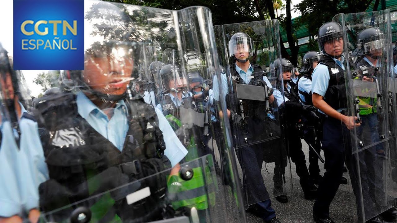 La policía de la RAE de Hong Kong pide que las manifestaciones sean pacíficas noticia internacional el tiempo