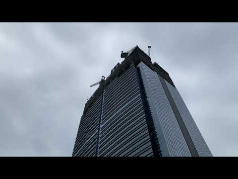 45階240m「東京ミッドタウン八重洲」の様子 2021年6月5日撮影