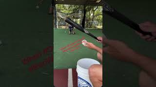 Bex doing Ron Washington drills