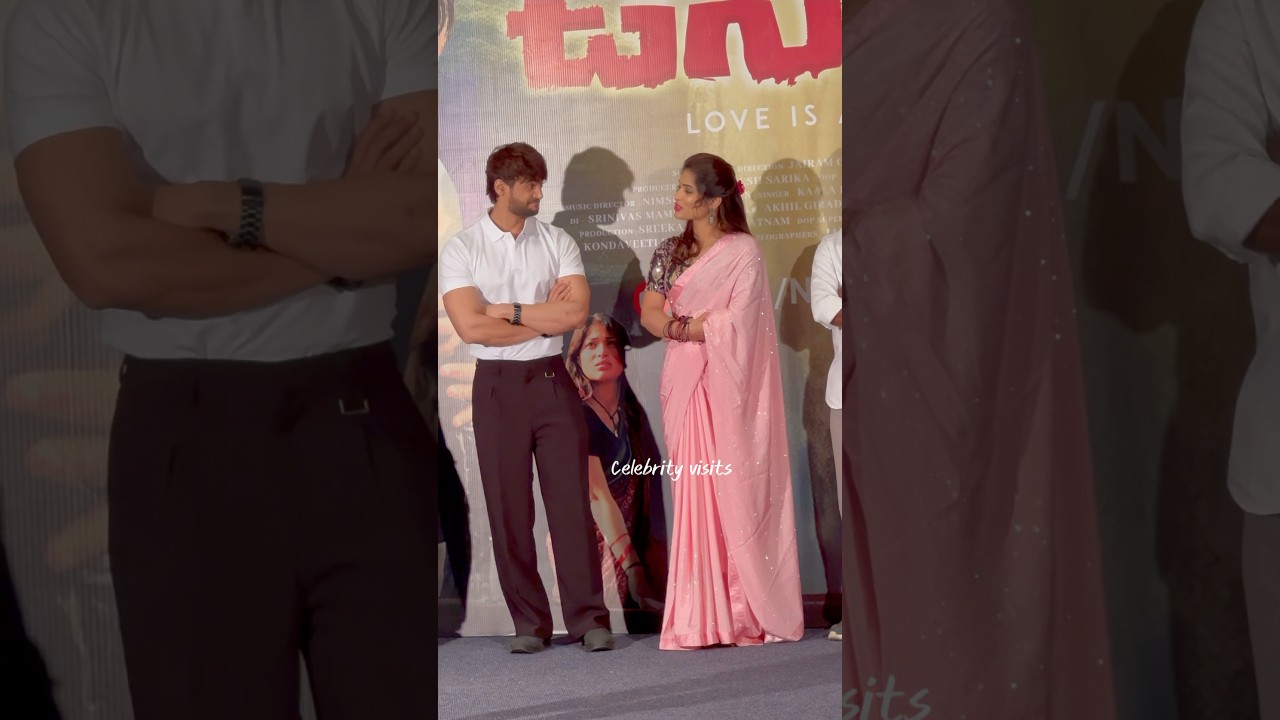 Bigg boss Yawar and Subhashree cute pair snapped at Usure Song launch event