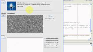 Visual Cryptography Schemes for Encoding of Secret Image - PASS Project MSc