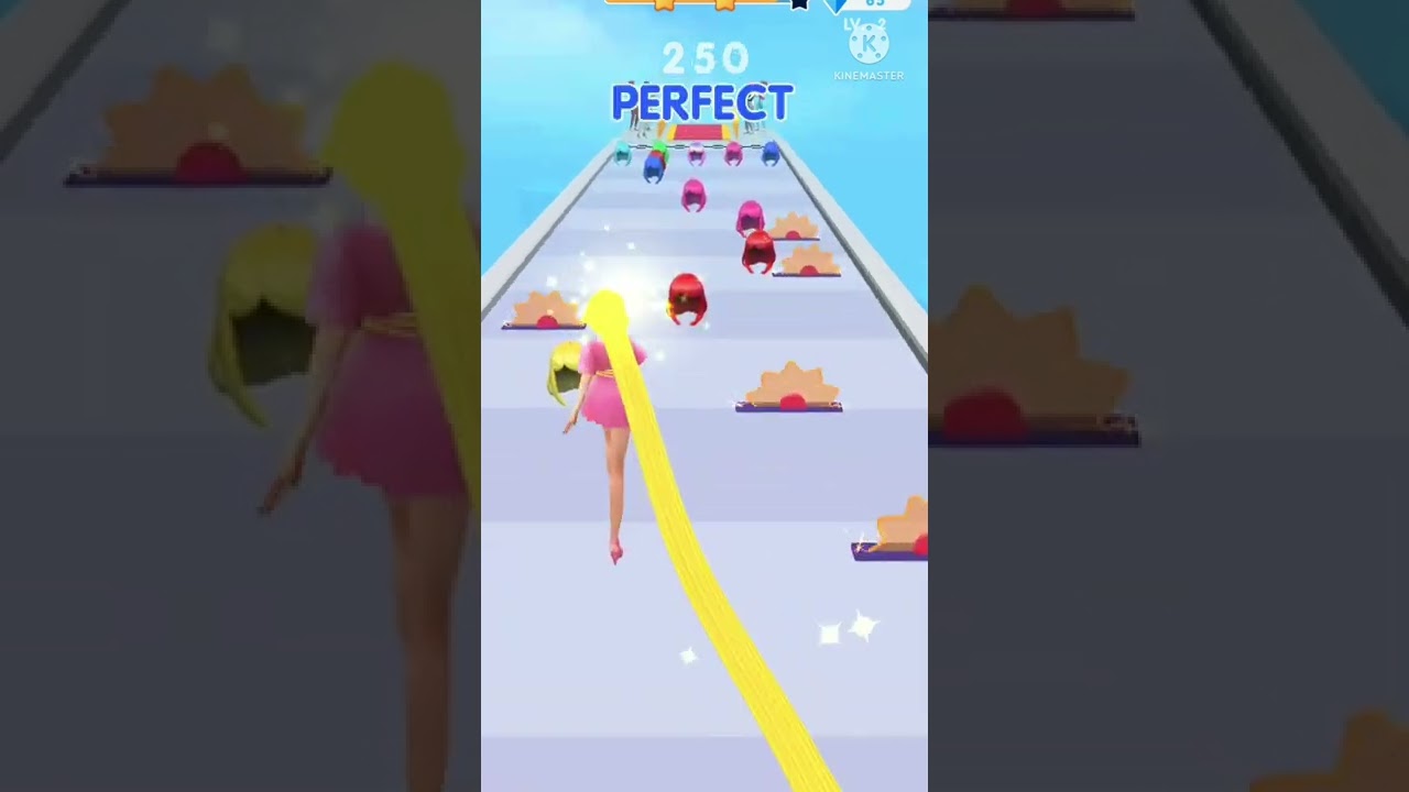 Dancing Hair ।।Colour Hair ।।👸👸👑