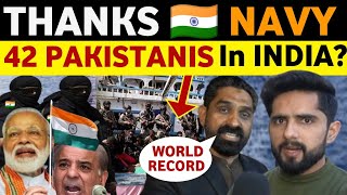 42 PAKISTANIS IN INDIA? INDIAN NAVY SAVE LIVES, PAK PUBLIC REACTION, NEWS FROM INDIA-PAK, REAL TV