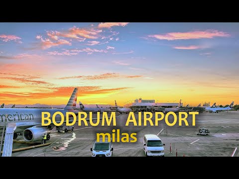 Video: Flygplats i Bodrum