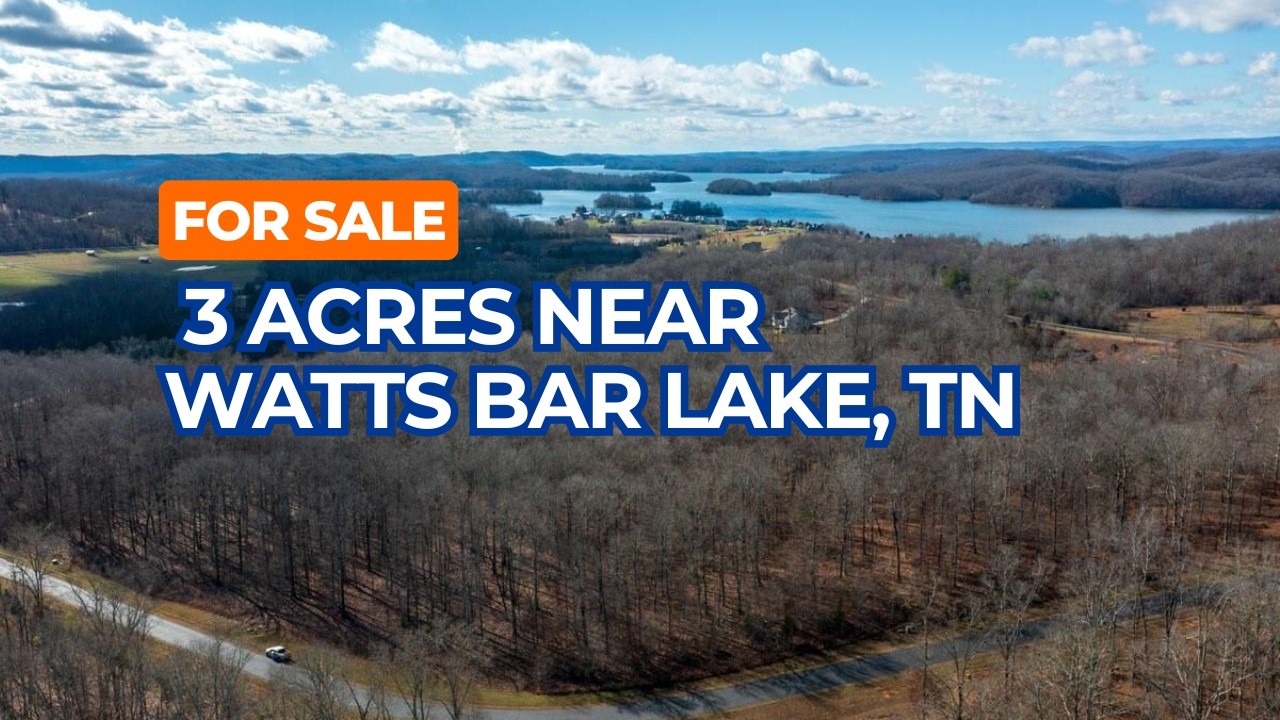For Sale 3 Acres Near Watts Bar Lake in Grande Vista Bay Neighborhood in Tennessee