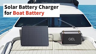 The Best Solar Chargers for Boat Battery