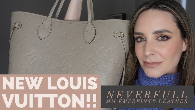 WARNING! Possible defect! Louis Vuitton Empreinte Neverfull Turtledove  😩😱👎 