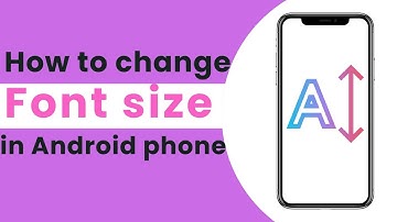 "Change Font Size on ANY Android Phone in Seconds! (Easy Guide)"