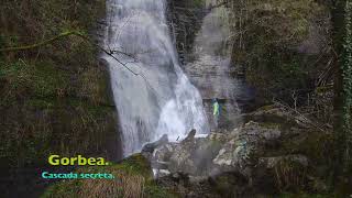 Water fall in Gorbeia Natural Park by Patxi López Muñoz