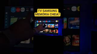 Memória cheia na TV Samsung Como apagar apps e ganhar desempenho