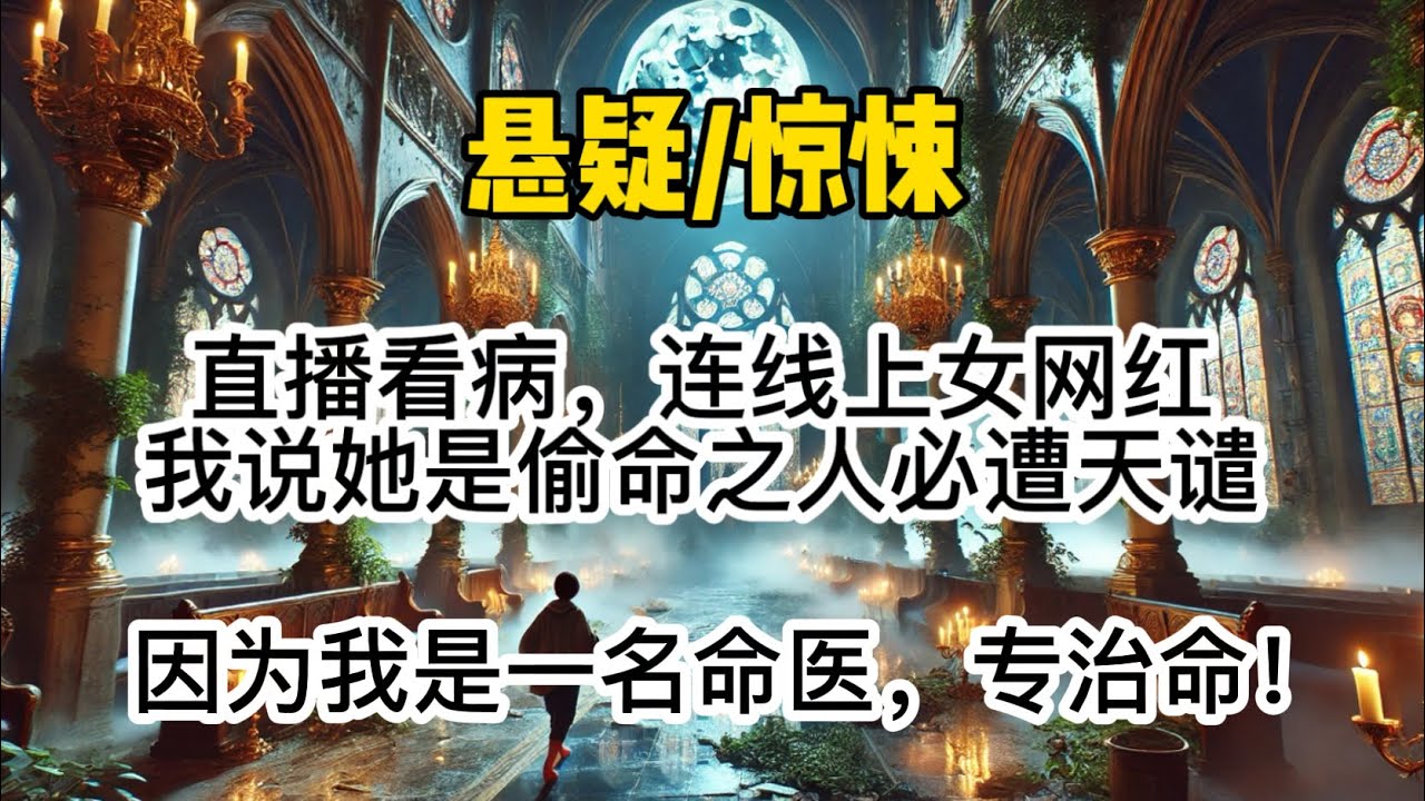 直播看病，连线上女网红，我说她是偷命之人必遭天谴，因为我是一名命医，专治命！#惊悚 #懸疑 #一口氣看完 
