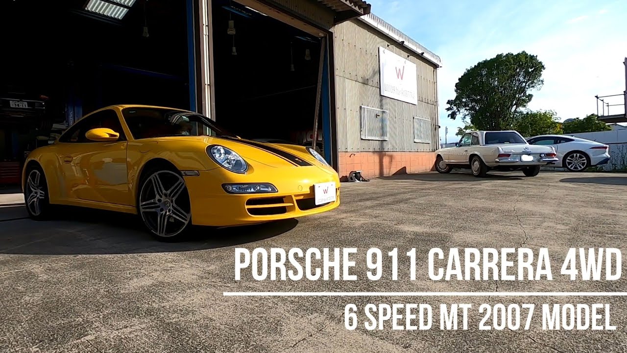 Rare Species] The manual transmission model of the Porsche 911