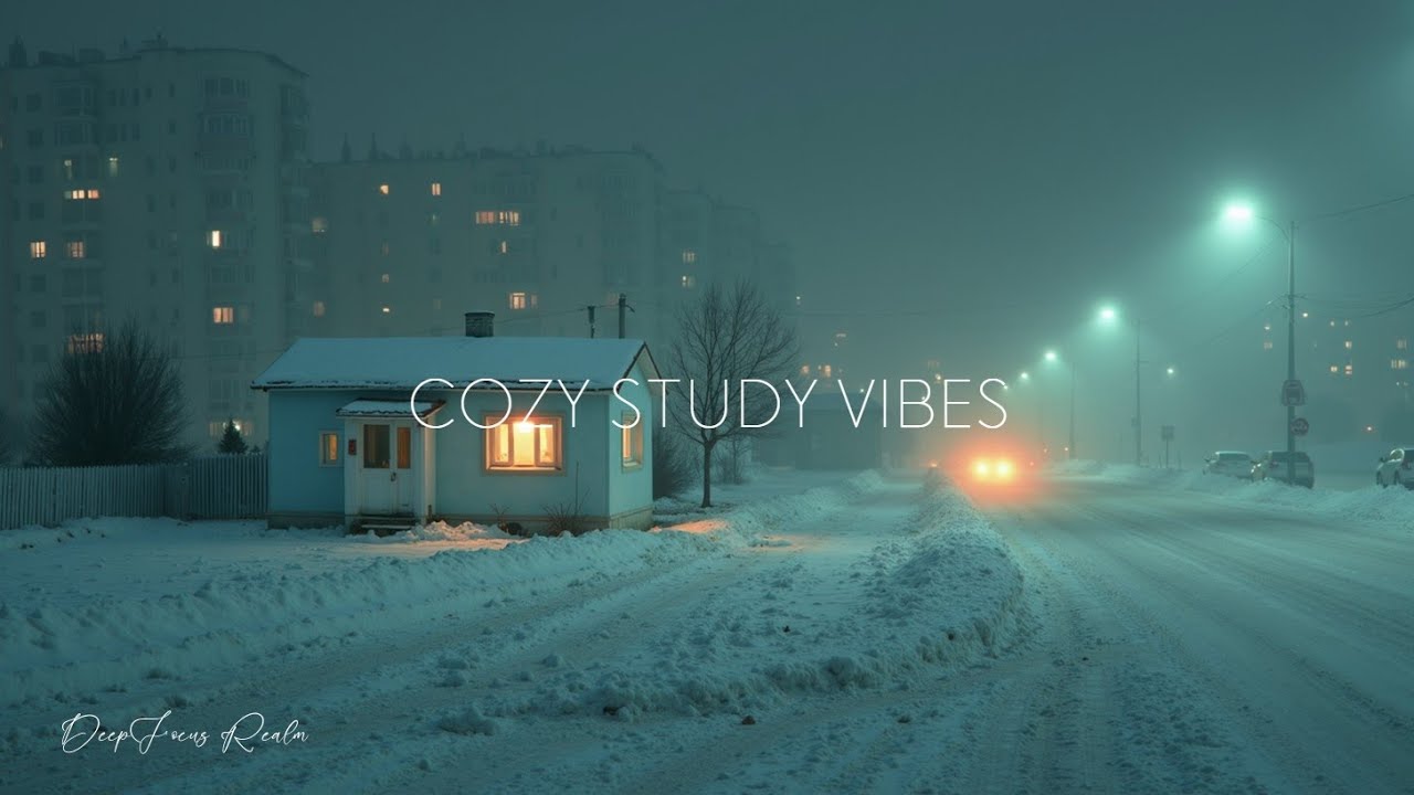 Январский снег и уютные ритмы для зимней учебы