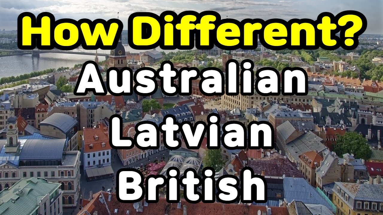 3 Accents English:  Australian, Latvian & British Accents in One Go!