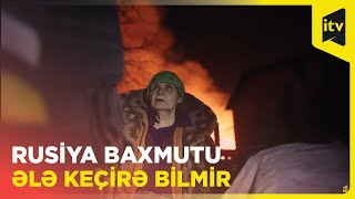 Müharibənin Qaynar Nöqtəsi Olan Baxmutda Raket Yaşayış Evinə Düşdü