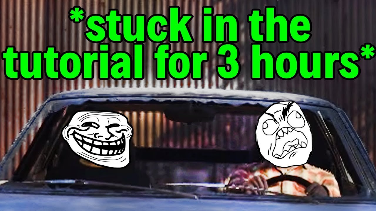 Stuck In the GTAV Online Tutorial YouTube