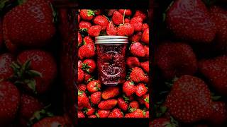 east strawberry jam by me on my work ...مربى الفراولة من ايدي ...#shorts #jam #مربى