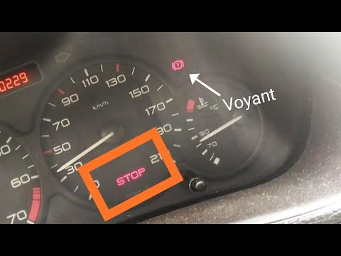 Voyant Stop 🛑 et Point d'exclamation❗Peugeot 206 faut-il s'inquièter?