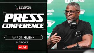 Celebrity Aaron Glenn NFL League Meeting Press Conference (3/31) | New York Jets Wealth