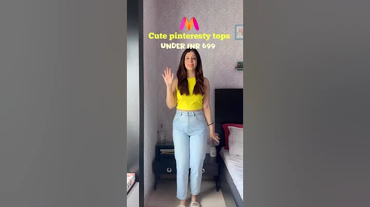 Myntra tops haul | cute tops from myntra under INR 600 #myntrahaul #shorts