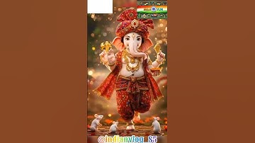 Divine Ganesha Walk with Cute Mice | Blessings in Motion #shorts #ytshorts #ganesh