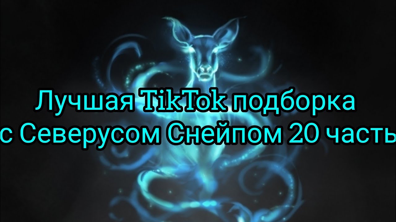 Лучшая TikTok подборка с Северусом Снейпом 20 часть