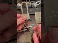 Open padlocks 🔒 #lockpicking