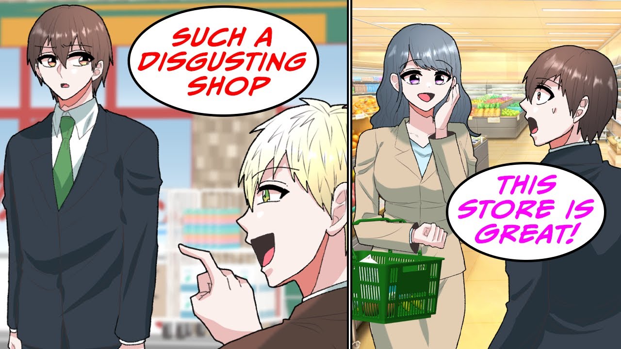 My colleagues on me going to a supercheap grocery store and he laughed at me [Manga Dub]