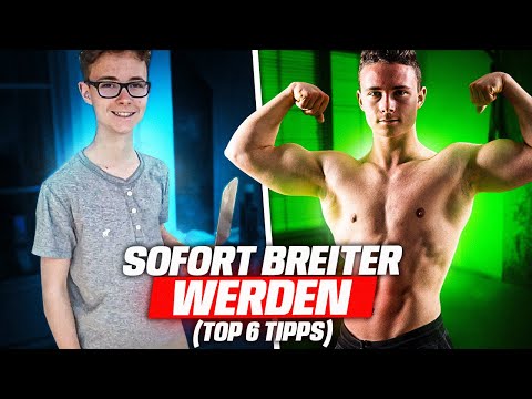 SOFORT Breiter werden - Top 6 Tipps (Vom Lauch zum Tier)