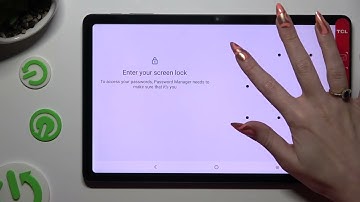How to Remove Password from TCL Tab 10 Gen 2 Google Autofill?