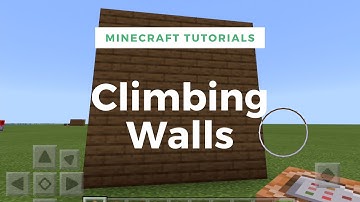 Minecraft Tutorial | How to Climb Walls