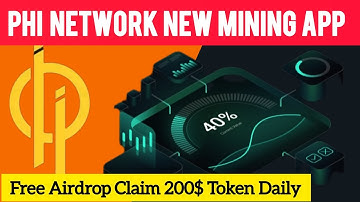 Phi Network mining app Phi Network mining New update phi Network free airdrop make money online free