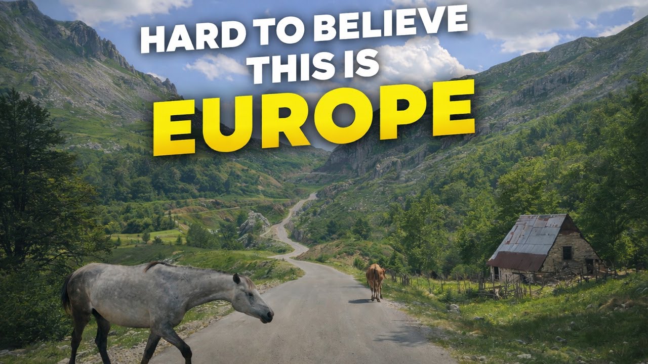 Hard to Believe This Is Europe | Driving a Bosnia Road