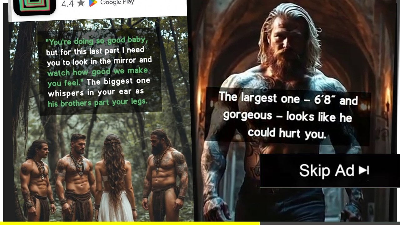 Unhinged Spicy AI Book 🌽 Mobile Ads Won't Leave Me Alone | Commentary Video