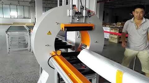 Orbital Wrapping Machine ASR40, Horizontal Stretch Wrapping Machine