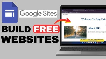 How To Create A Free Website With Google Sites | Step by Step