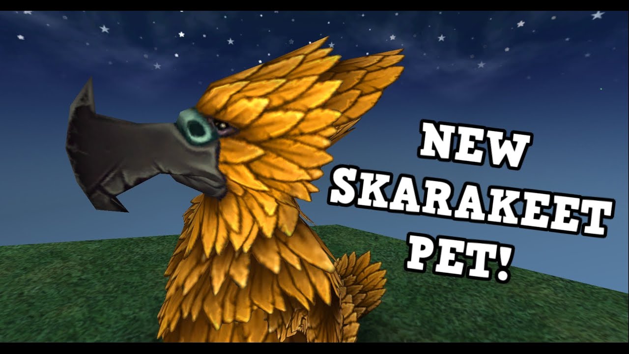 Wizard101 : NEW SKARAKEET PET!