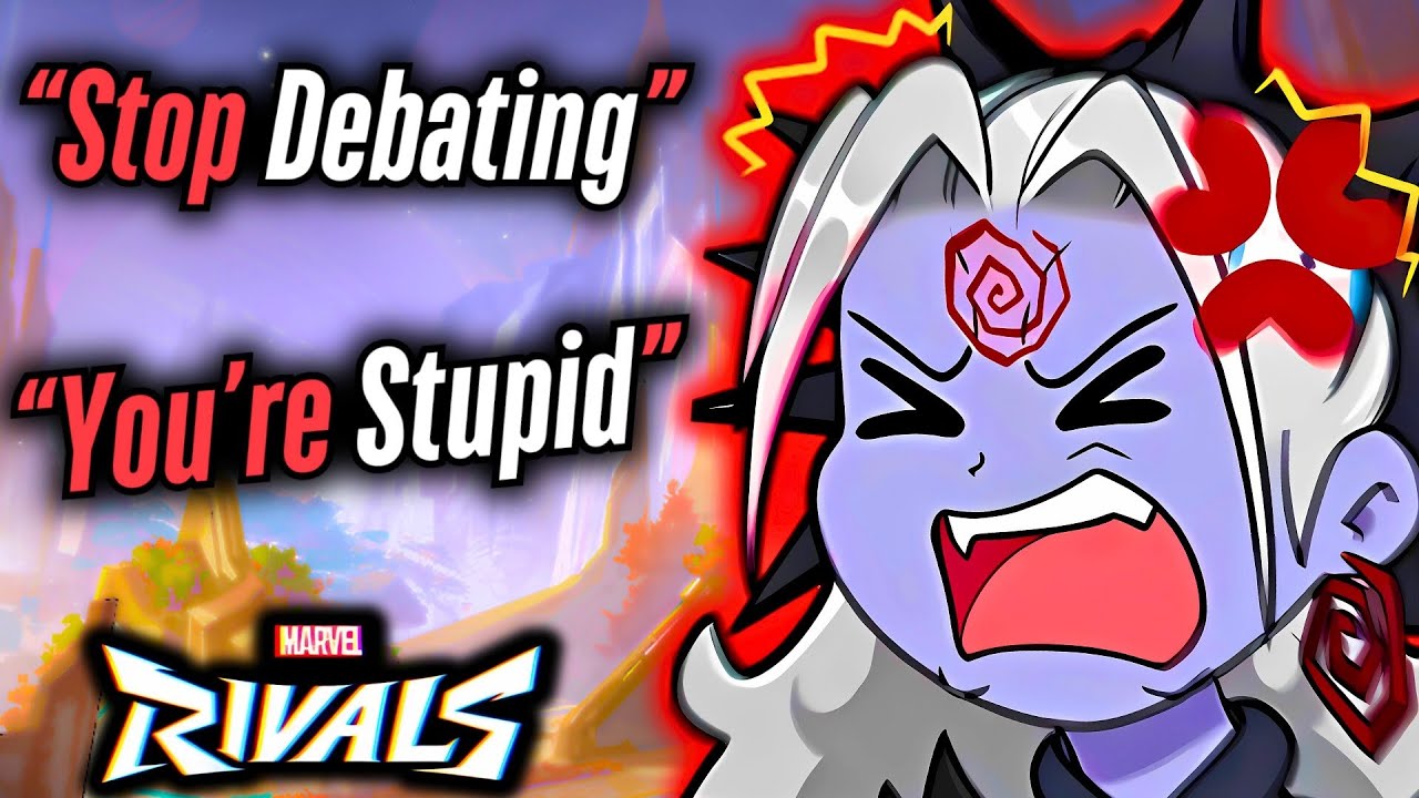 Debating Teammate for 30 Minutes After The Game Ends ( Marvel Rivals Trolling)