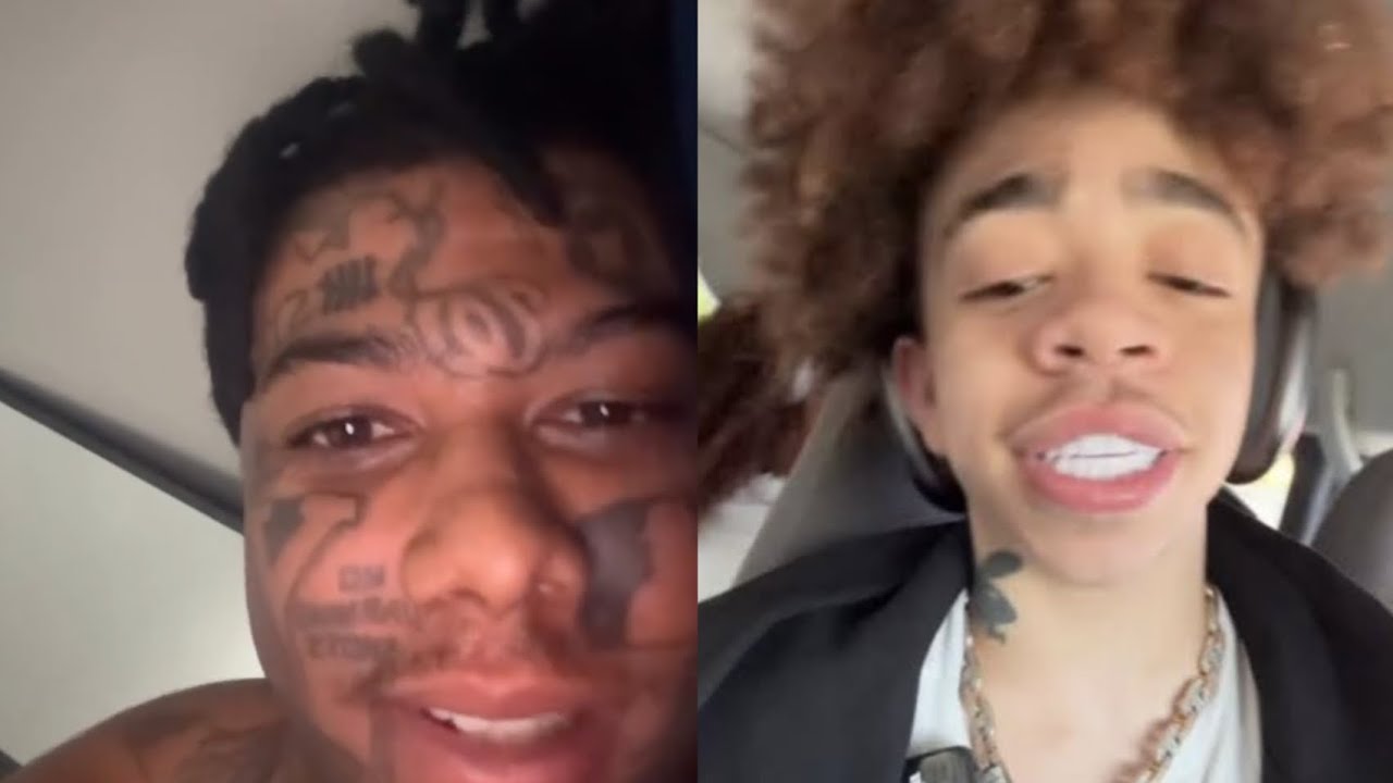 Blueface Responds To King Harris.