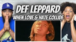 SO GOOD!| FIRST TIME HEARING Def Leppard  - When Love And Hate Collide REACTION