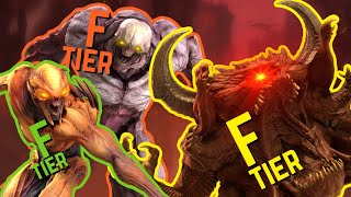 DOOM Eternal: DEMON TIER LIST
