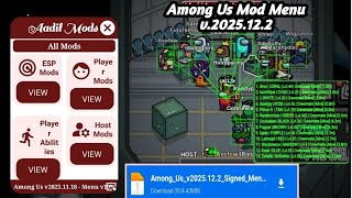 Among Us mod menu v2025.12.2 |Fake Imposter, ESP, Teleport, All outfit unlocked, Free chat etc. 