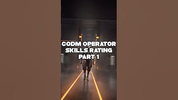 Rating COD Mobile Operator Skills (part 1) #shorts #codm #codmobile #shortsviral