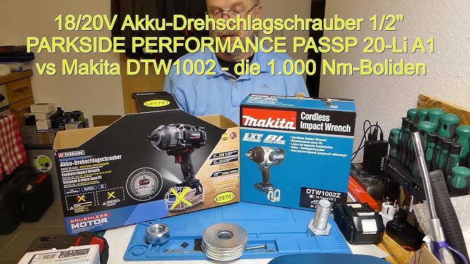 Lidl - PARKSIDE® Performance Schlagnuss-Set PSS 21A1 - YouTube